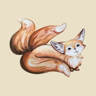 Fennec Fox Kitsune T-Shirt