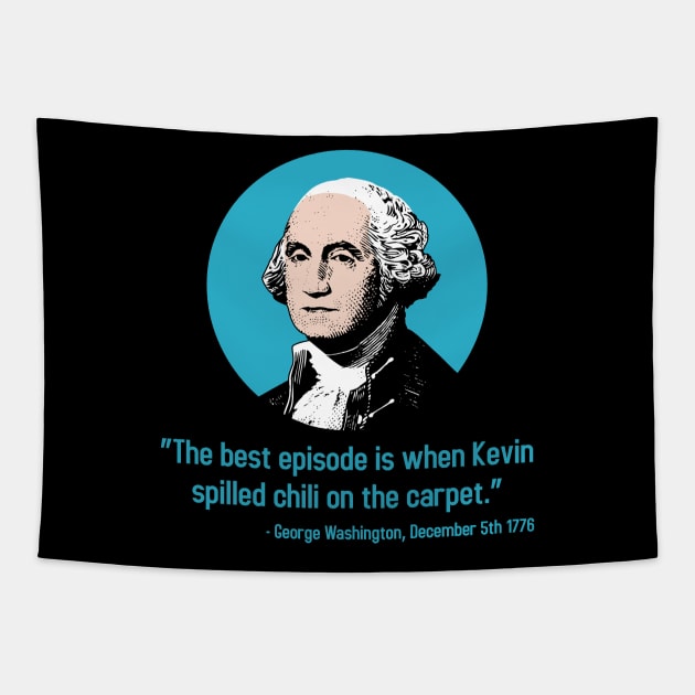 George Washington's Favorite Episode Tapestry by Bob Rose