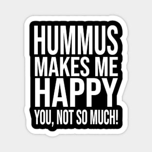 Hummus Creamy and Flavorful Hummus Healthy Mediterranean Dip for Snacking  Merch For Men Women Kids Food Lovers For Birthday And Christmas Magnet