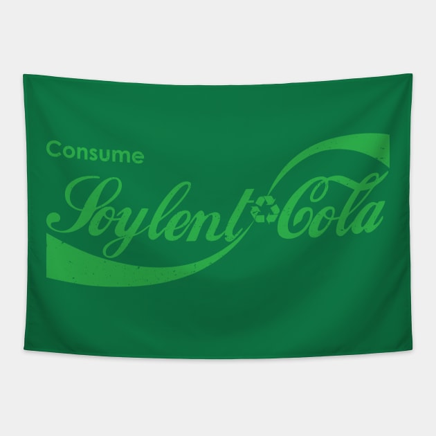 Consume Soylent Cola! Tapestry by BishopCras