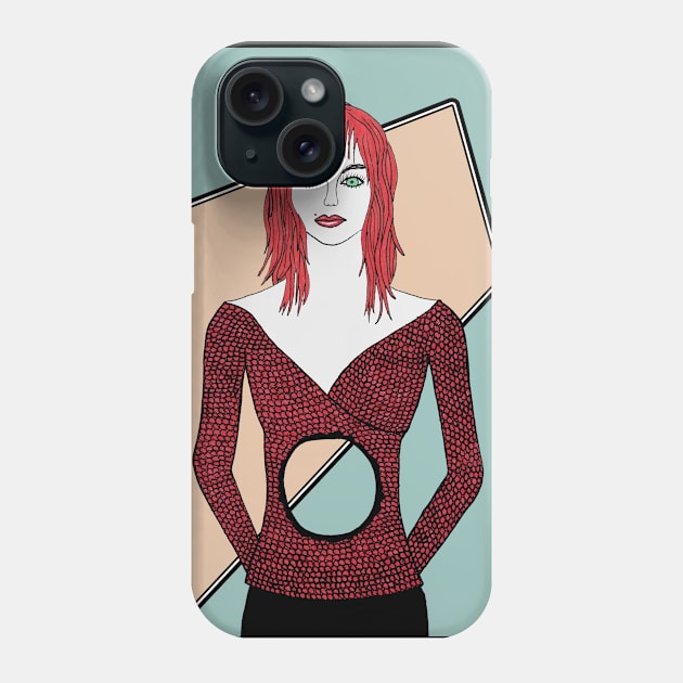 80's Death Becomes Her Phone Case by geekykitty