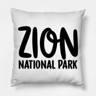 Zion National Park Pillow