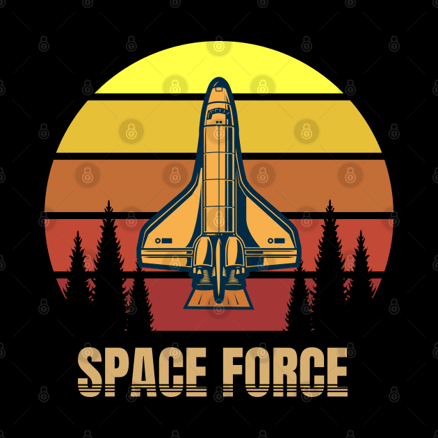 Space Force Retro by Suva