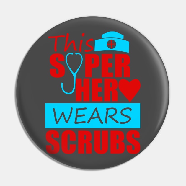 THIS SUPER HERO WEARS SCRUBS Pin by hippyhappy