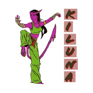 Martial Arts Woman Tiefling T-Shirt