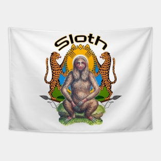 Sloth the king of the forest Tapestry