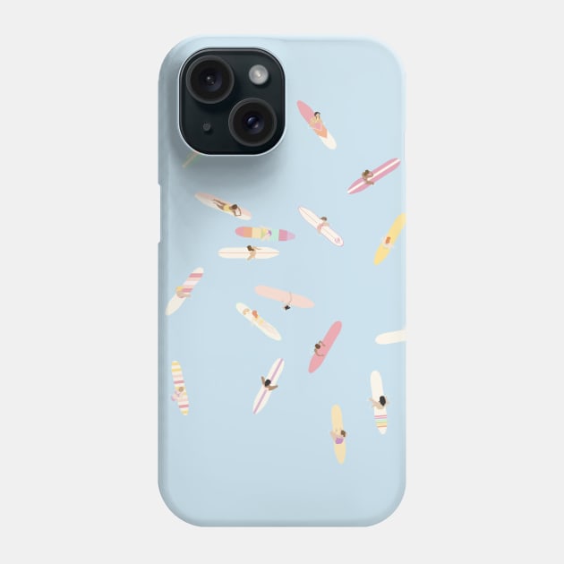 Surfs Up Ladies Phone Case by littlemoondance