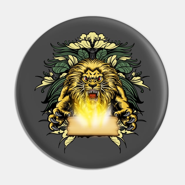 Awesome angry lion with a book Pin by Nicky2342