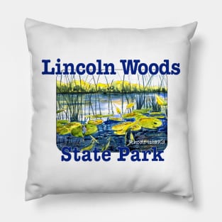 Lincoln Woods State Park, Rhode Island Pillow