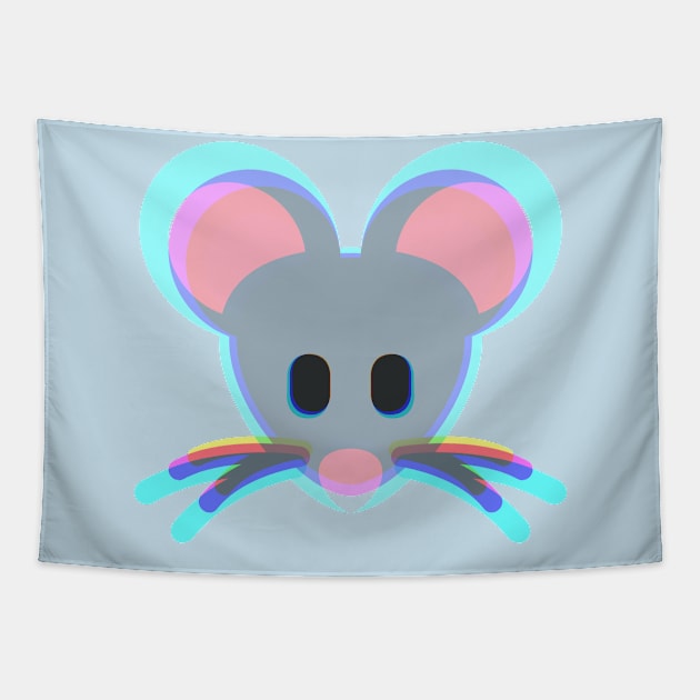 Cute Mouse Tapestry by BWXshirts