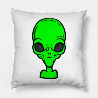 ALIEN FUNNY SHIRT Pillow