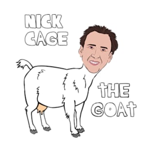 Nicolas Cage the GOAT T-Shirt