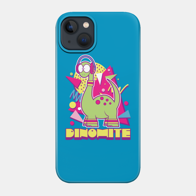 Dinomite! - 80s Retro - Phone Case