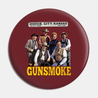 Gunsmoke - Group - 50s/60s Tv Western Pin