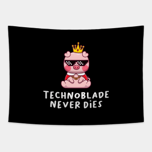 Technoblade never dies......Tribute to techno design Tapestry