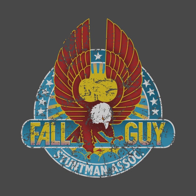 The Fall Guy Logo (distressed version) by GraphicGibbon