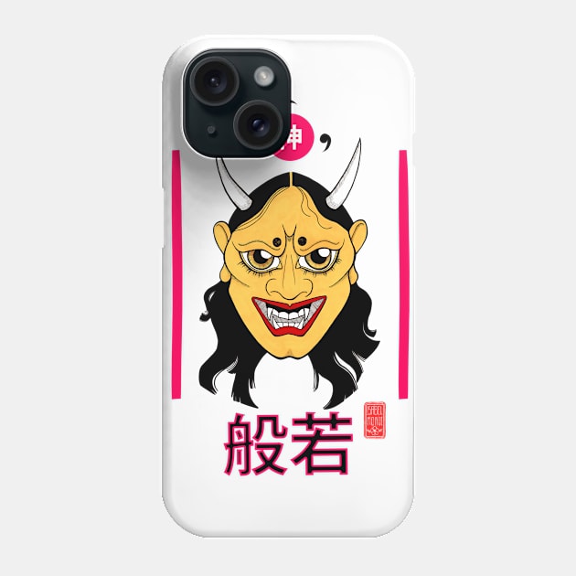 Demon Hannya Phone Case by Isabelmonicarte