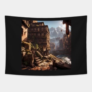 Uncharted 2 inspired art Tapestry