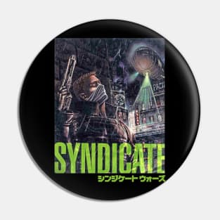 Syndicate (1993) Alternate Design Tribute Shirt Pin