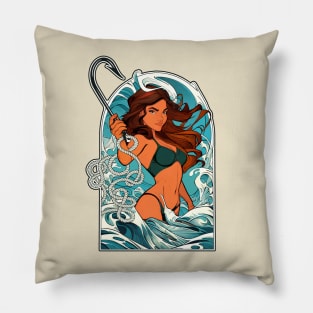 Hooked Pillow