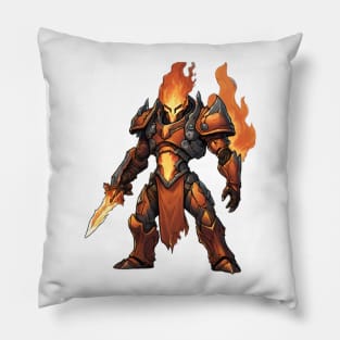 iron flame Pillow