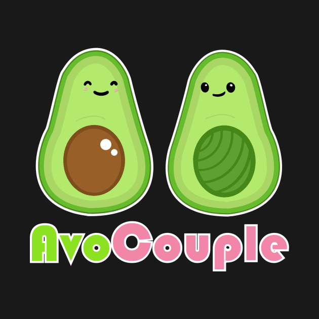 Avocado AvoCouple cute couple by ObsceniTee