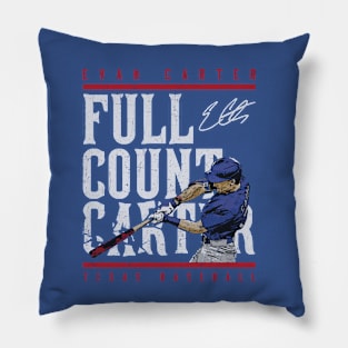 Evan Carter Texas Full Count Carter Pillow