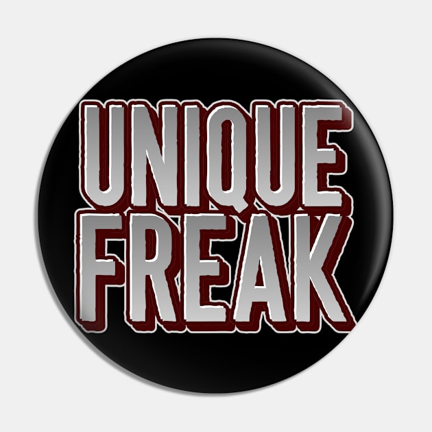 UNIQUE FREAK Pin by VICTIMRED