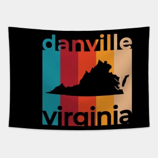 Danville Virginia Retro Tapestry