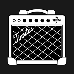 Dr. MadTone's Official Tinnitus Combo amp reverse design T-Shirt