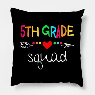 3rd Grade Squad Third Teacher Student Team Back To School Shirt Pillow