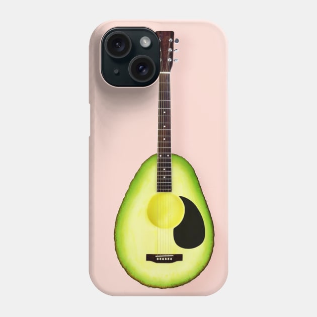 guitar surrealism Phone Case by Evolution17