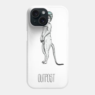 Meerkat outpost Phone Case