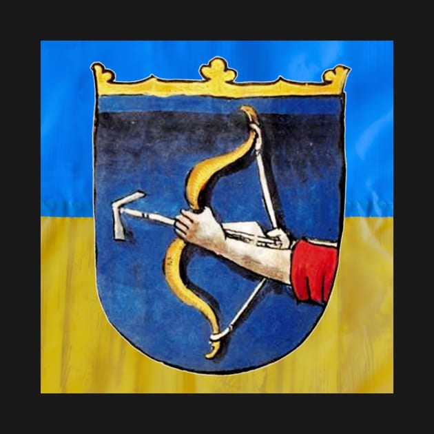 Kyiv-Ukraine-Coat of Arms. by Rosettemusicandguitar