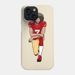 Colin kneeling Phone Case