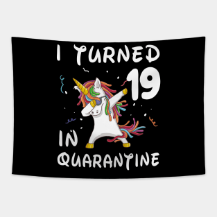 I Turned 19 In Quarantine Tapestry