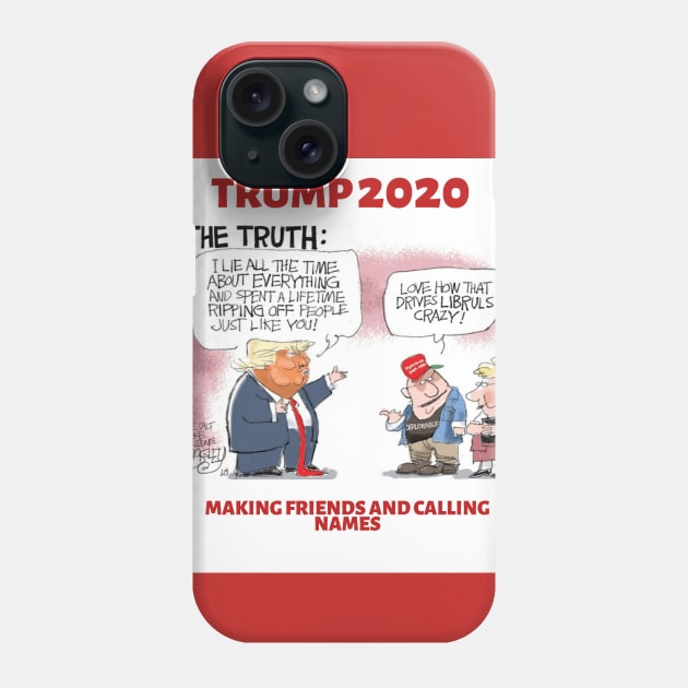 Trump making liberals cry Phone Case by Death, Thievery & Politics 