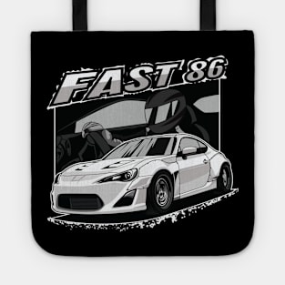 white gt86 Tote