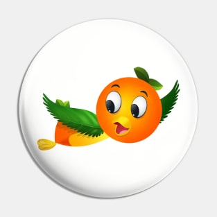 Florida Orange Bird Pin