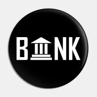 Bank Wordmark Pin