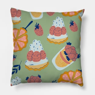 Home Baking Pattern Pillow