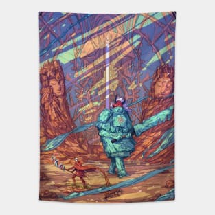 Spirits Collision Tapestry