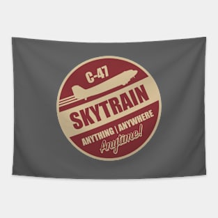 C-47 Skytrain (Front & Back logo) Tapestry