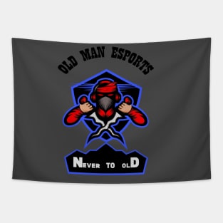 Old Man Esports Tapestry