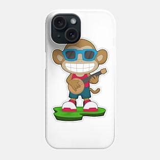 Monkey Musician Guitar Music Phone Case