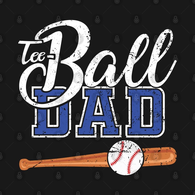 Teeball Dad - Funny Baseball - Father's Day 2021 by Charaf Eddine