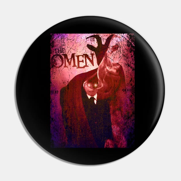 Dark Revelations The Omen T-Shirt - Unveil the Sinister Truth Pin by Iron Astronaut