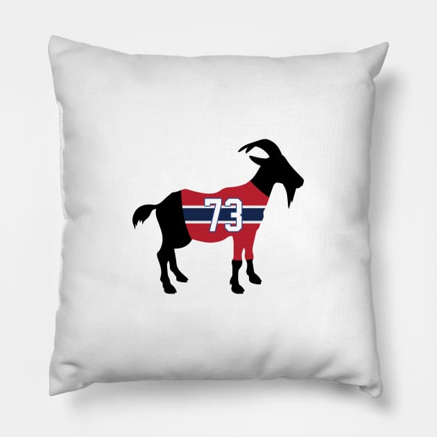 Tyler Toffoli GOAT Pillow by cwijeta