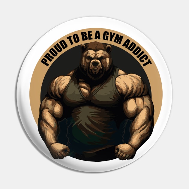 PROUD TO BE A GYM ADDICT Pin by SPIRITY