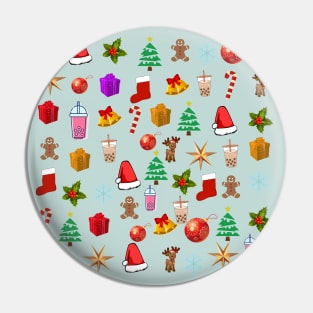 Cute Christmas Pattern Design Merch Perfect for pajamas and  everything Pin